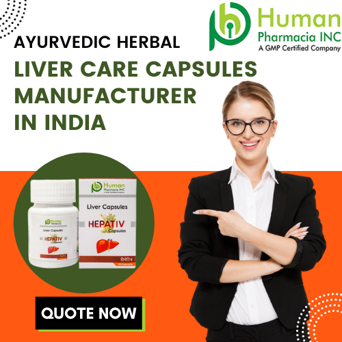 Ayurvedic Liver Care Capsules Manufacturer