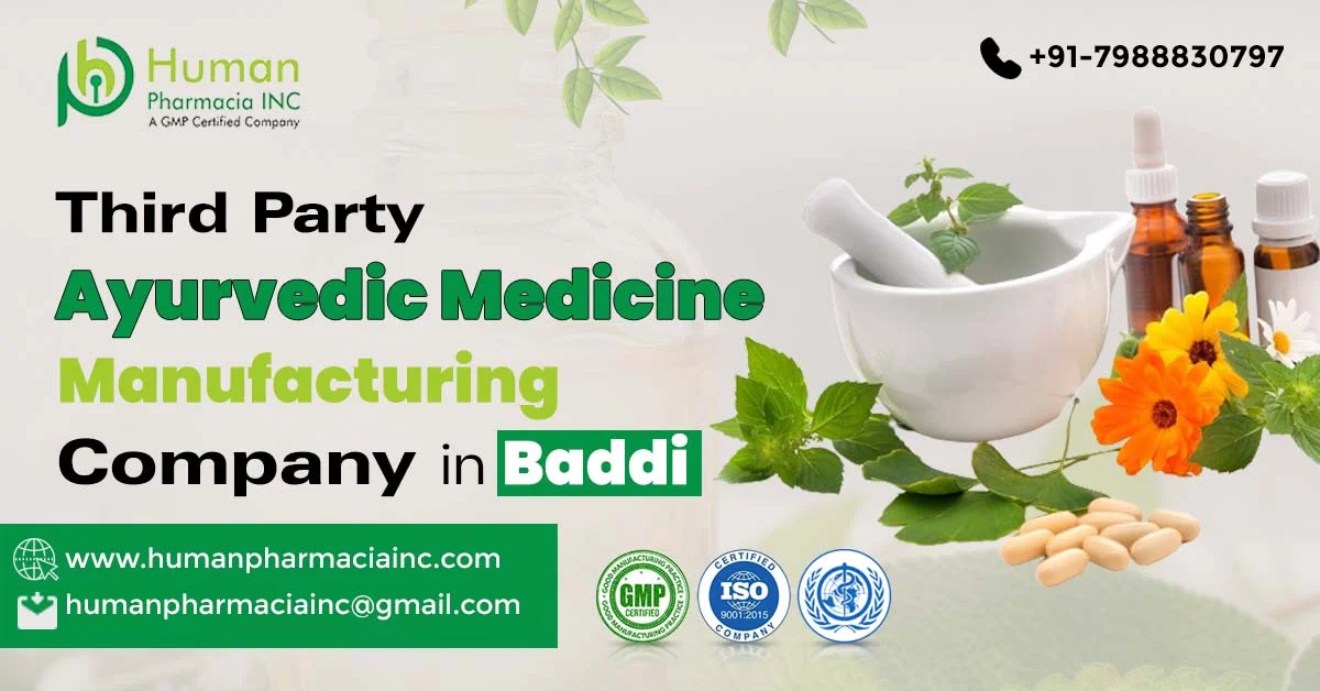 Which Contract Ayurvedic Medicine Manufacturing Company in Baddi performs its best services?