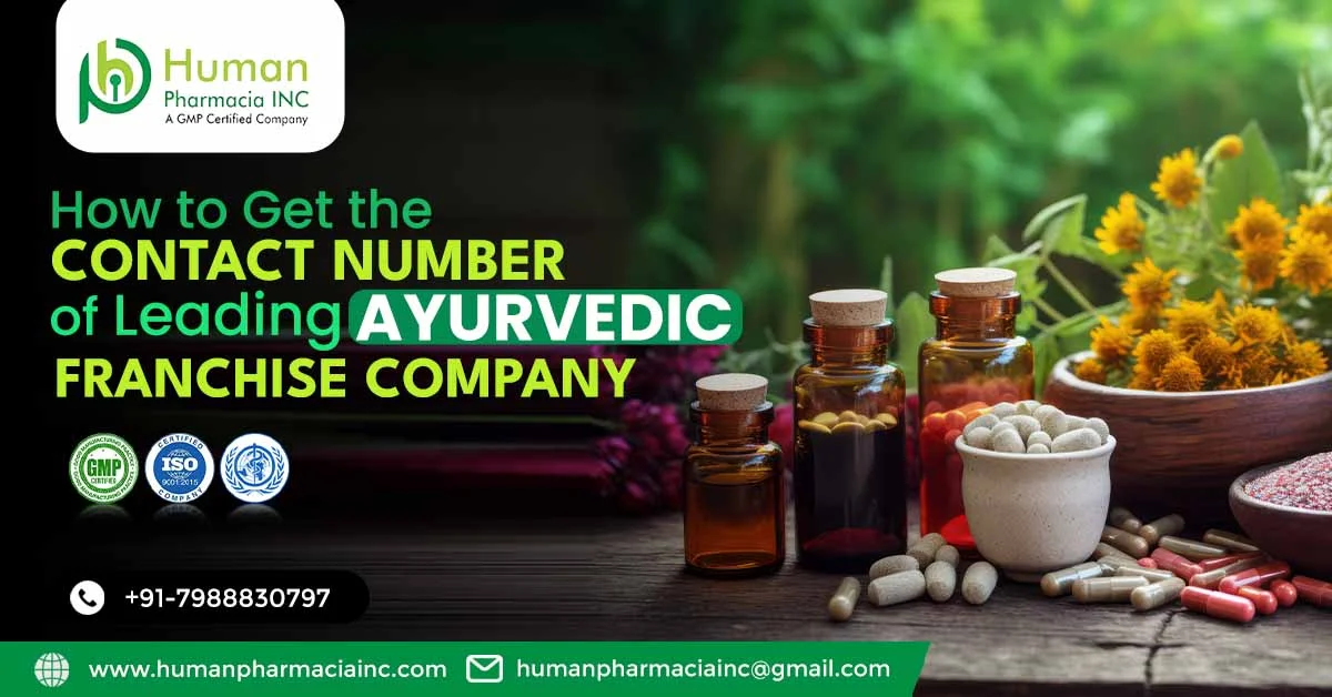 How to get the contact number of a leading ayurvedic franchise company