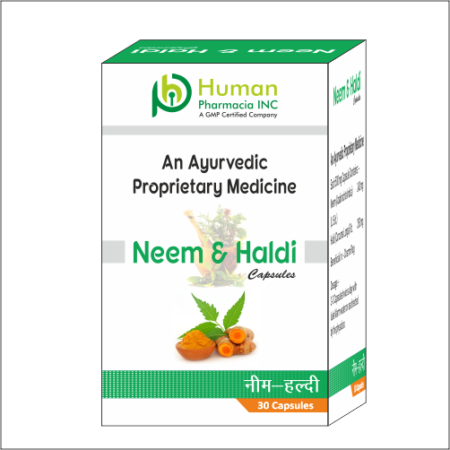 Neem & Haldi Capsules is offered by Human Pharmacia Have a Question, Enquiry Now