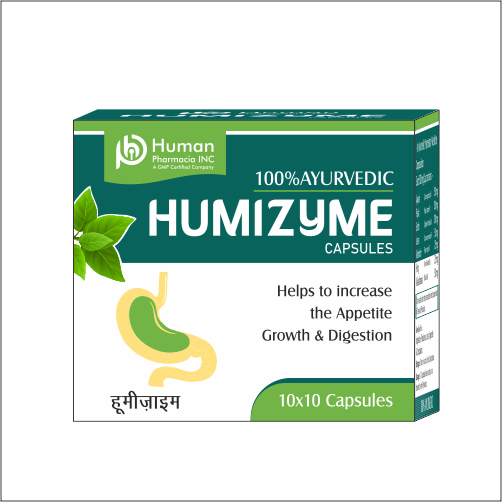 HUMIZYME Capsules is offered by Human Pharmacia Have a Question, Enquiry Now