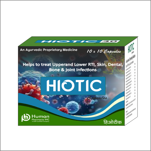 HIOTIC Capsules is offered by Human Pharmacia Have a Question, Enquiry Now