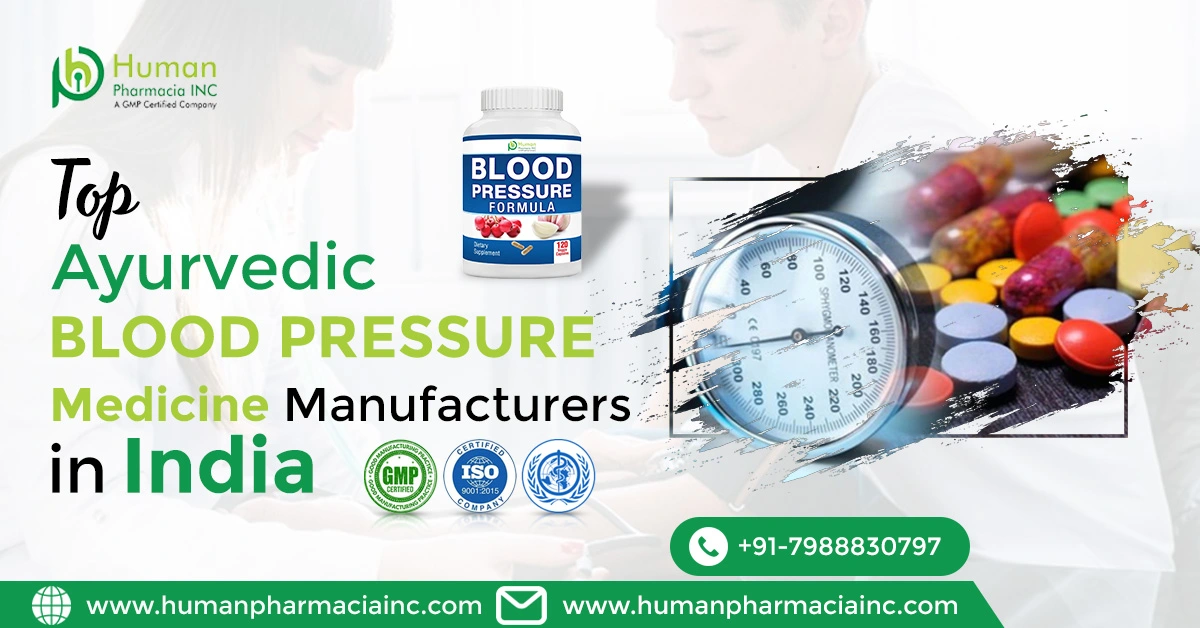 Select the top Ayurvedic blood pressure medicine manufacturers in India to achieve business success.