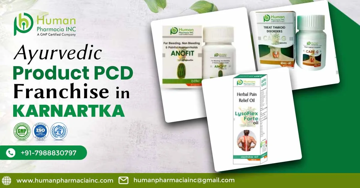 The best Opportunities for Ayurvedic products franchise in Karnataka is given by Human Pharmacia.