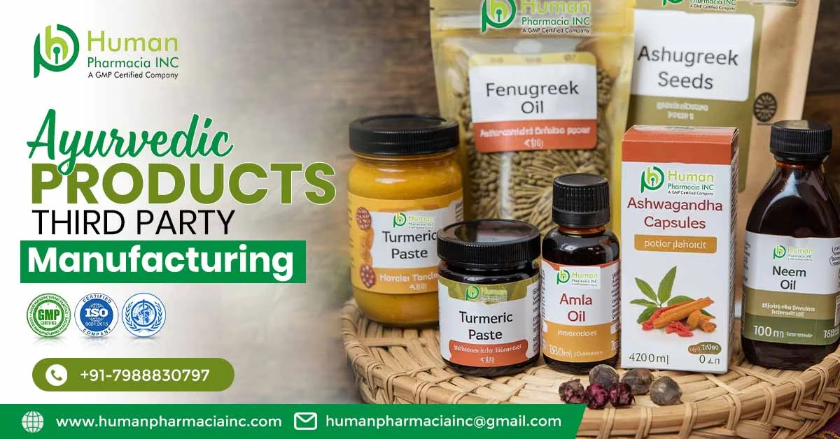 Get trusted ayurvedic products, third party manufacturing, and private labelling services.