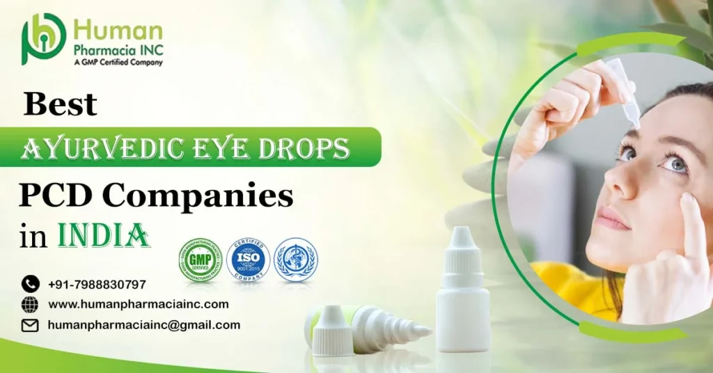 Who is one of the best Ayurvedic eye drop PCD companies, offering trusted herbal eye care franchises in India?