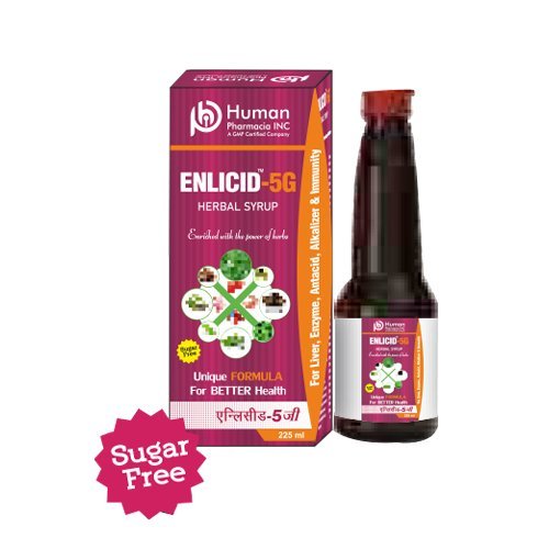 Enlicid-5g Herbal Syrup is offered by Human Pharmacia Have a Question, Enquiry Now