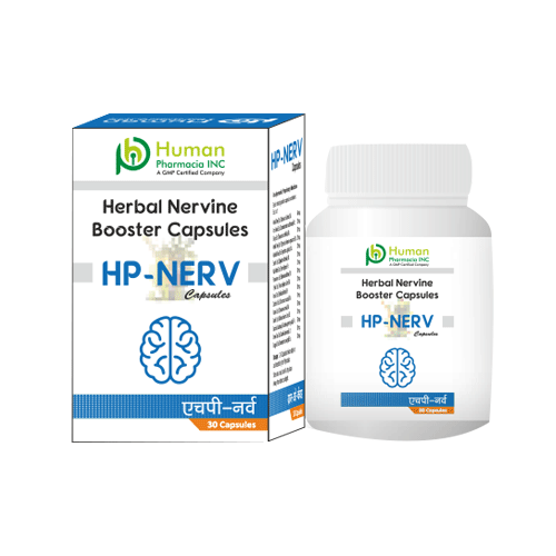 HP-Nerv Capsules Capsules is offered by Human Pharmacia Have a Question, Enquiry Now