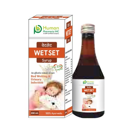 Wetset Syrup Syrup is offered by Human Pharmacia Have a Question, Enquiry Now