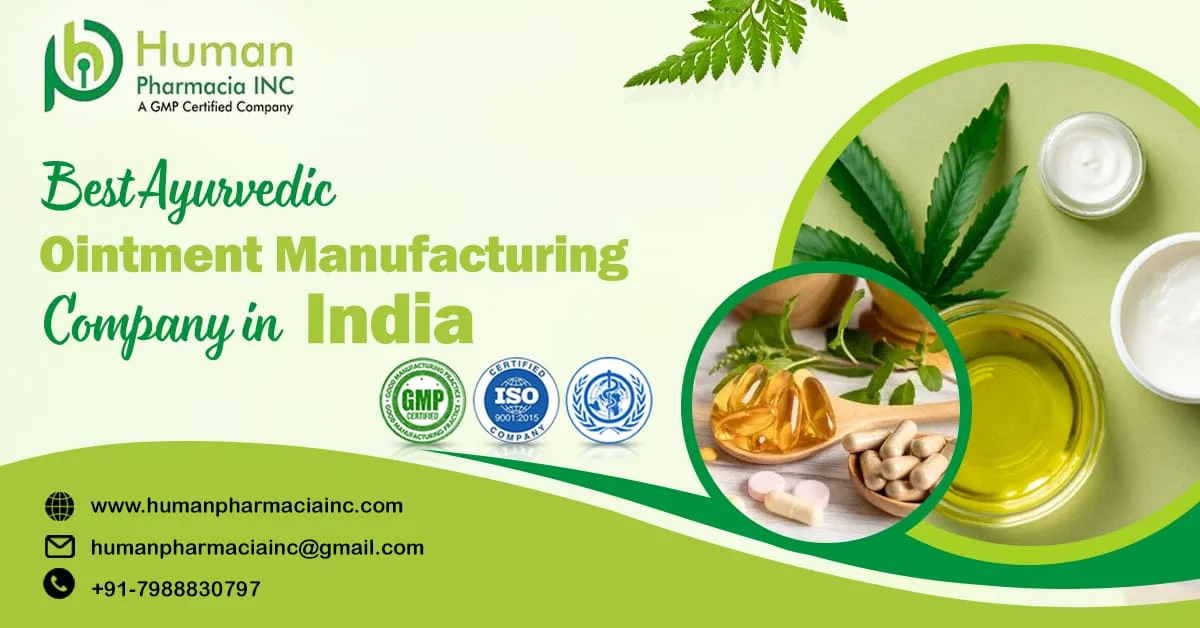 Which is the best Ayurvedic ointment manufacturing company in India that has expertise in this product segment?