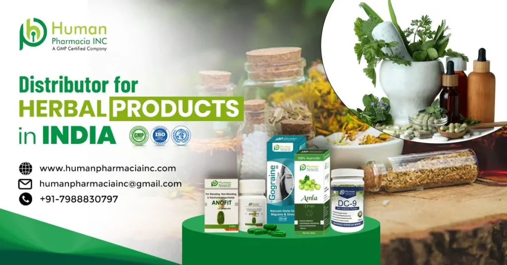 Obtain an opportunity to collaborate with one of the leading and experienced Herbal products distributors, Human Pharmacia. 