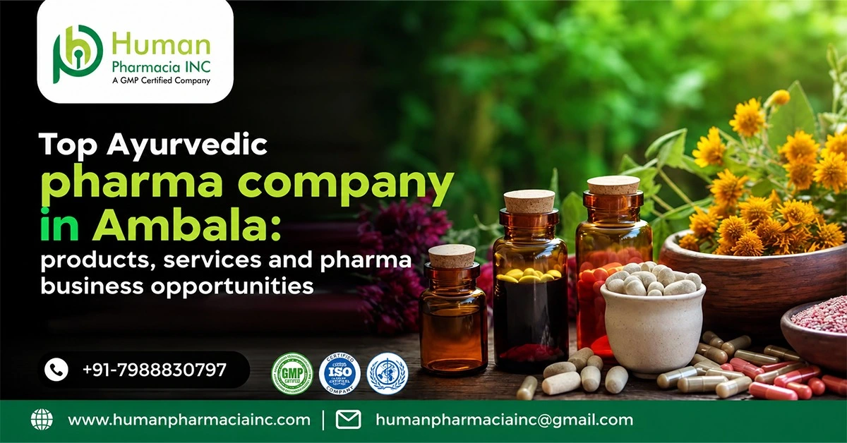 Top Ayurvedic Pharma Company in Ambala: Products, Services and Pharma Business Opportunities